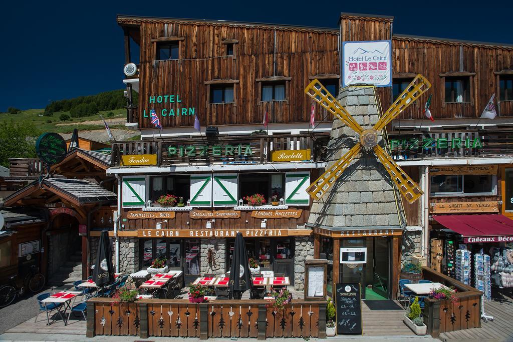 Hotel Le Cairn Les Deux Alpes Exteriör bild