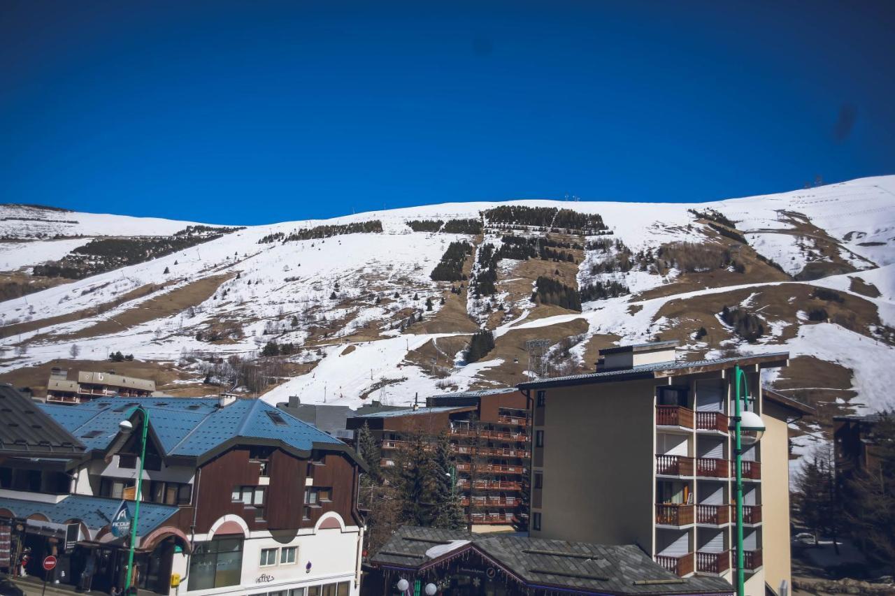 Hotel Le Cairn Les Deux Alpes Exteriör bild